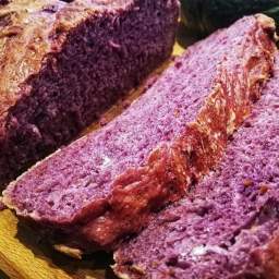 Pane viola senza impasto (senza grassi)